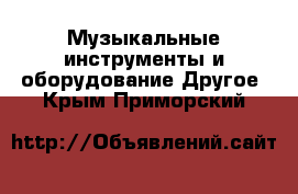 Музыкальные инструменты и оборудование Другое. Крым,Приморский